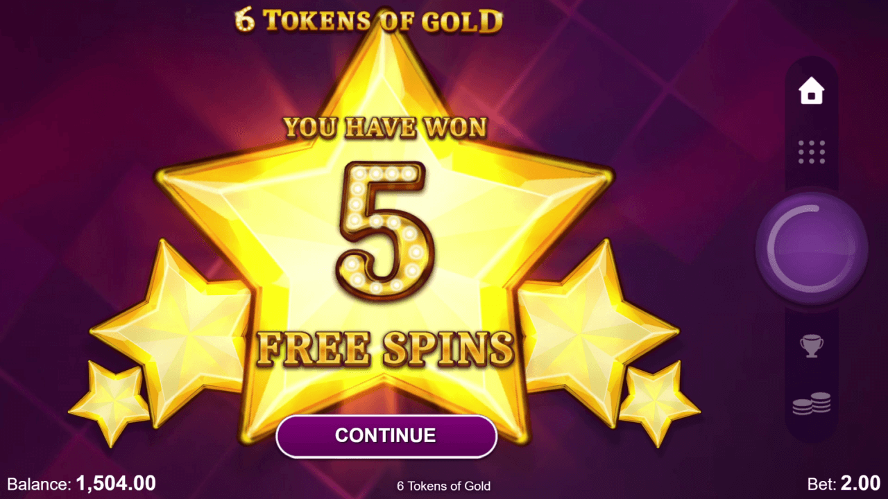 6 Tokens of Gold 3